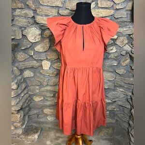 Marie Oliver Rust Colored “Kara Dress”